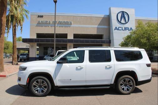 Bright White Clearcoat 2024 Jeep Wagoneer L Series II 4x2