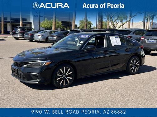 Crystal Black Pearl 2024 Honda Civic EX-L