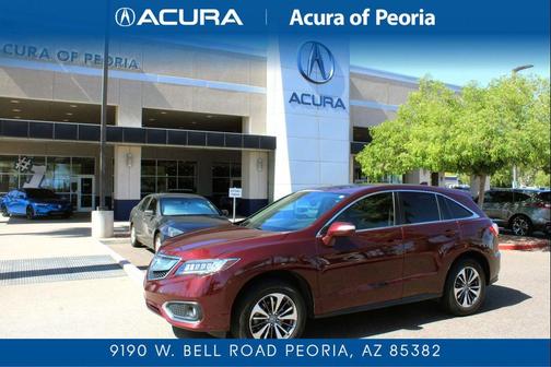 Basque Red Pearl II 2017 Acura RDX Advance Package