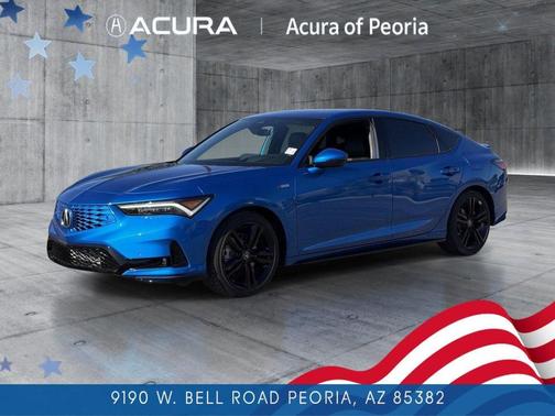 Double Apex Blue Pearl 2026 Acura Integra FWD A-Spec with Technology