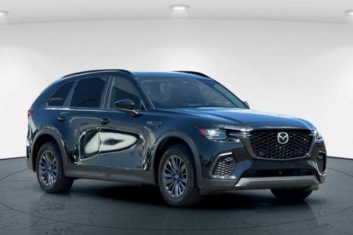 Jet Black Mica 2025 Mazda CX-70 PF