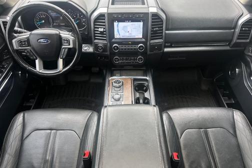 White Platinum Tri-Coat Metallic 2019 Ford Expedition Max Platinum