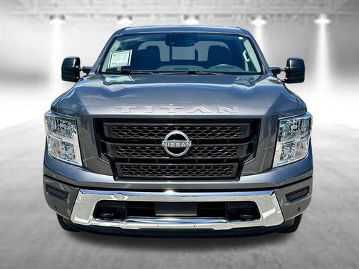 Gun Metallic 2024 Nissan Titan SV