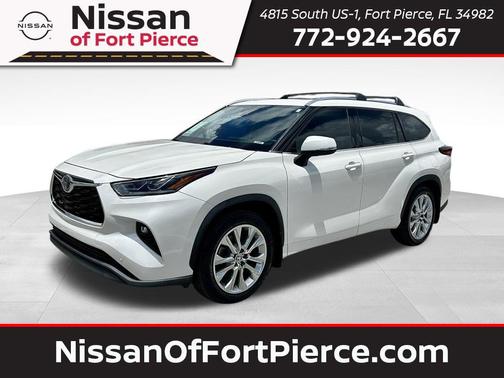 Blizzard Pearl 2021 Toyota Highlander Limited