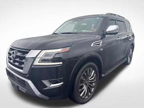 Super Black 2021 Nissan Armada Platinum 4WD