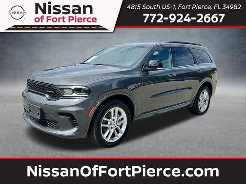 Vapor Gray 2024 Dodge Durango GT Plus