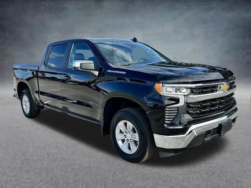 Black 2025 Chevrolet Silverado 1500 LT