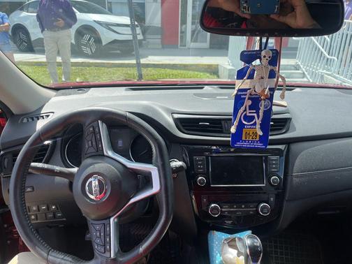 Scarlet Ember 2018 Nissan Rogue SL