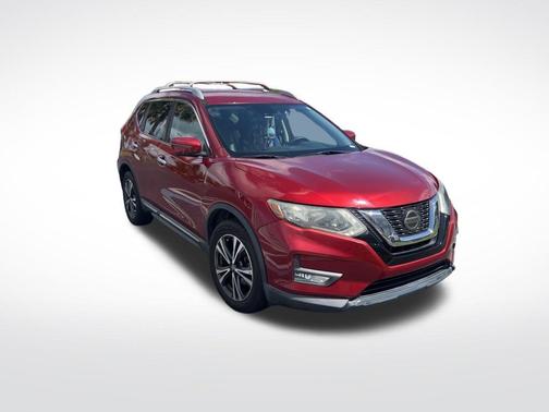 Scarlet Ember 2018 Nissan Rogue SL