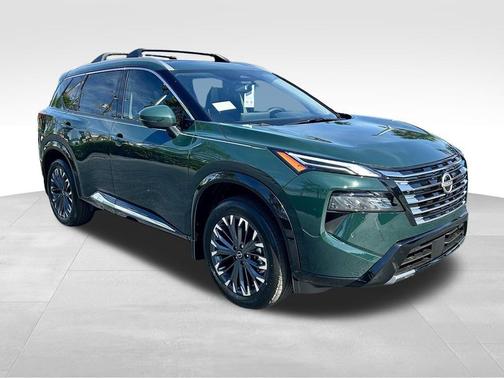 Obsidian Green 2026 Nissan Rogue Platinum