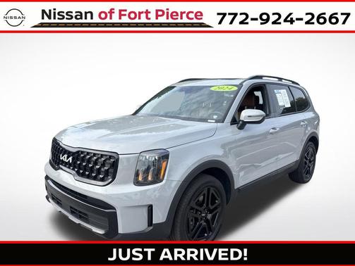 Wolf Gray 2024 Kia Telluride EX X-Line