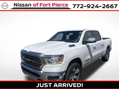 Bright White Clearcoat 2024 RAM 1500 Laramie