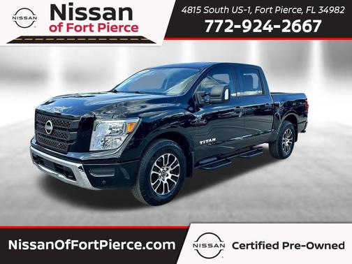 Super Black 2024 Nissan Titan SV