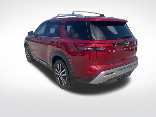 Scarlet Ember Tintcoat 2025 Nissan Pathfinder Platinum FWD