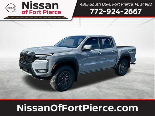 Boulder Gray Pearl 2026 Nissan Frontier PRO-4X