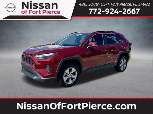 Ruby Flare Pearl 2022 Toyota RAV4 Hybrid XLE