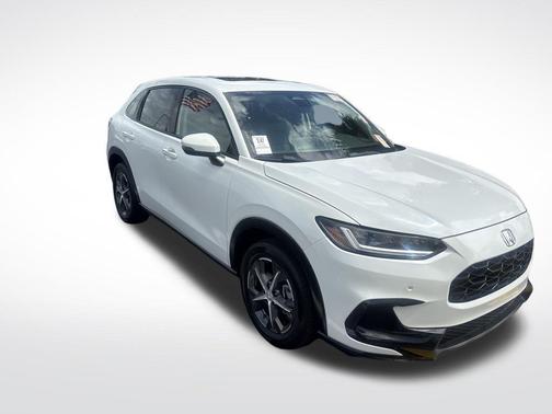 Platinum White Pearl 2023 Honda HR-V EX-L