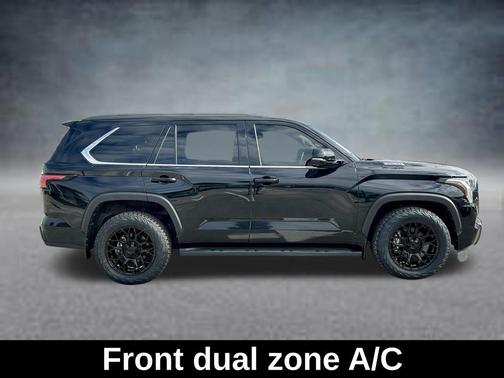 Midnight Black Metallic 2025 Toyota Sequoia SR5