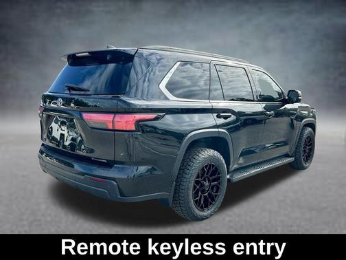 Midnight Black Metallic 2025 Toyota Sequoia SR5