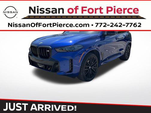 Marina Bay Blue Metallic 2026 BMW X5 M60i