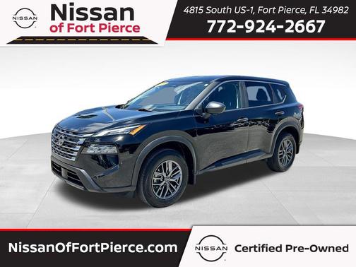 Super Black 2024 Nissan Rogue S