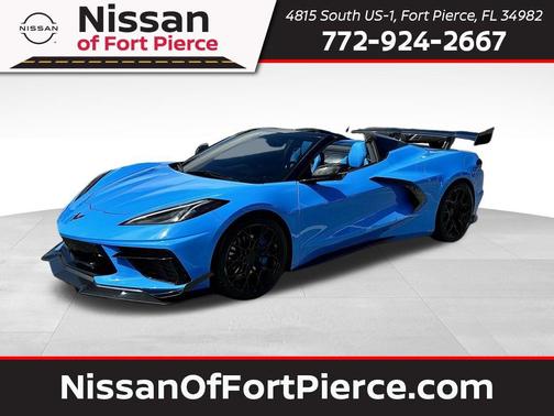 Rapid Blue 2021 Chevrolet Corvette Stingray w/3LT