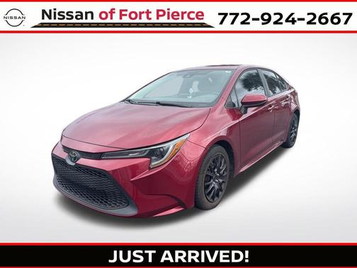 Ruby Flare Pearl 2022 Toyota Corolla LE