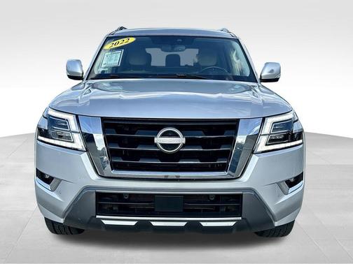 Brilliant Silver Metallic 2022 Nissan Armada SV 2WD