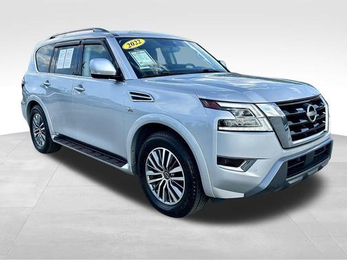 Brilliant Silver Metallic 2022 Nissan Armada SV 2WD