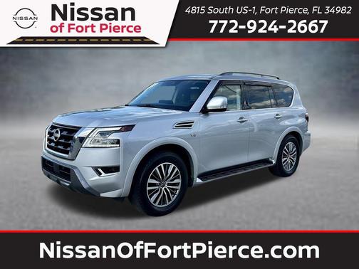 Brilliant Silver Metallic 2022 Nissan Armada SV 2WD