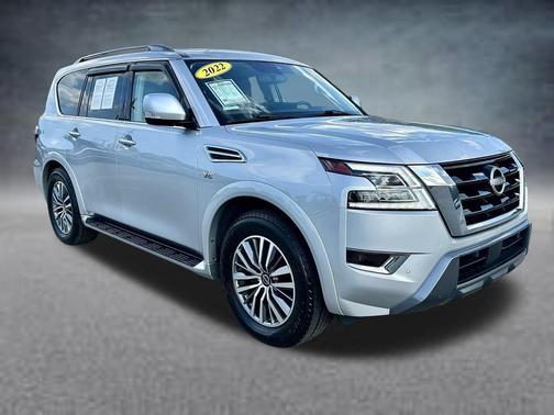 Brilliant Silver Metallic 2022 Nissan Armada SV 2WD