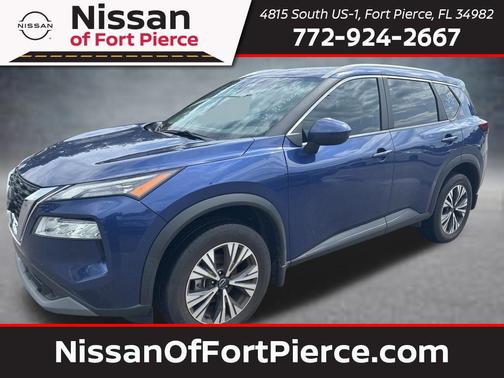 Caspian Blue Metallic 2023 Nissan Rogue SV