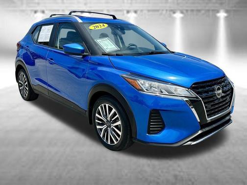 Electric Blue Metallic 2024 Nissan Kicks SV