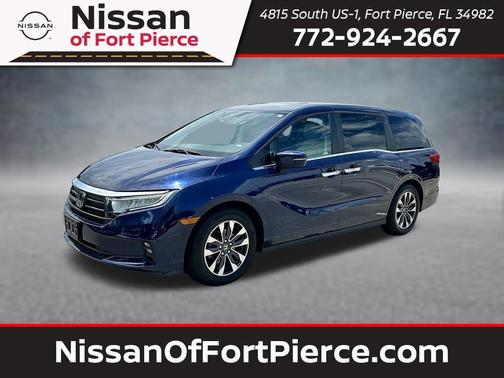 Crystal Black Pearl 2024 Honda Odyssey EX-L
