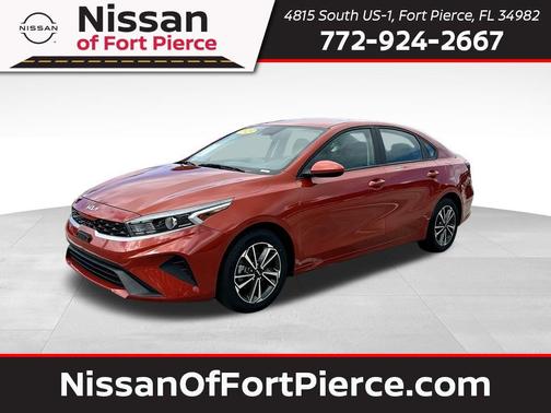 Fire Orange 2023 Kia Forte LXS