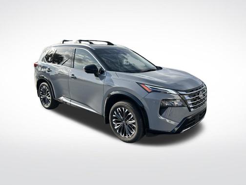 Boulder Gray/Super Black 2026 Nissan Rogue Platinum
