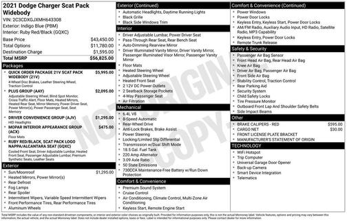 2021 Dodge Charger R/T Scat Pack
