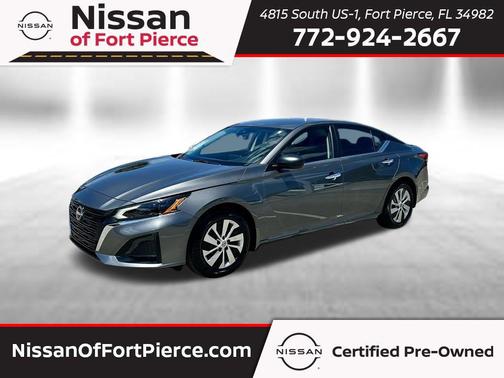 Gun Metallic 2025 Nissan Altima S FWD