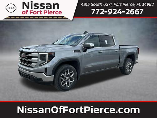 Sterling Metallic 2023 GMC Sierra 1500 SLE