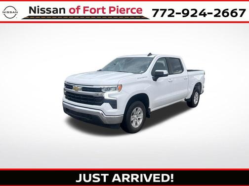 Summit White 2025 Chevrolet Silverado 1500 LT