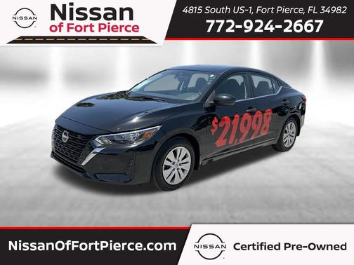 Super Black 2025 Nissan Sentra S