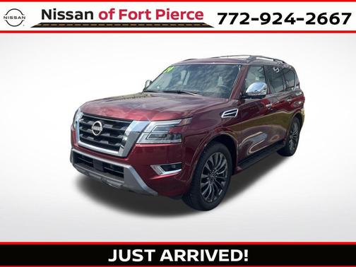 Coulis Red Pearl 2024 Nissan Armada Platinum 4WD