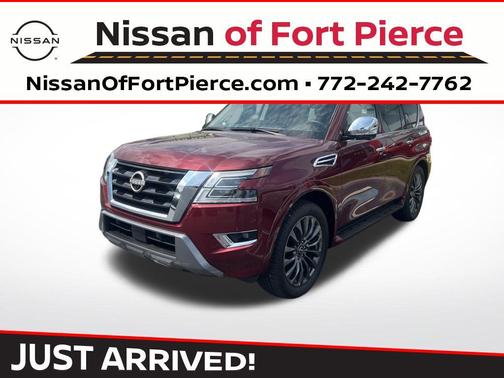 Coulis Red Pearl 2024 Nissan Armada Platinum 4WD