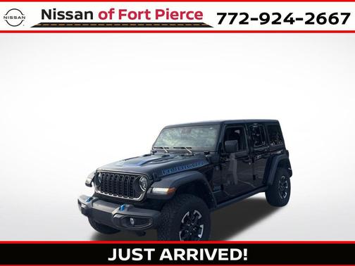 Black Clearcoat 2024 Jeep Wrangler 4xe Rubicon