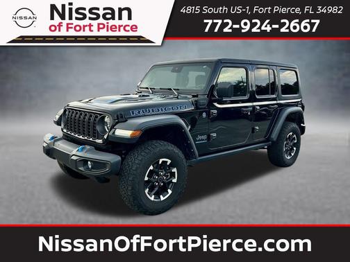 Black Clearcoat 2024 Jeep Wrangler 4xe Rubicon