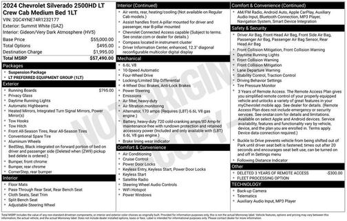 2024 Chevrolet Silverado 2500 LT