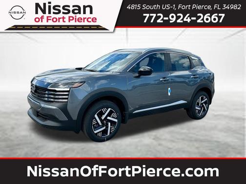 Gun Metallic 2026 Nissan Kicks SV