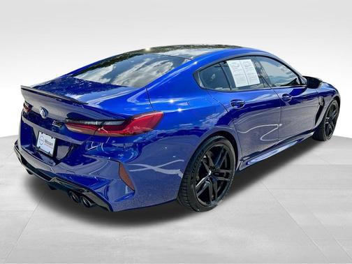 Marina Bay Blue Metallic 2022 BMW M8 Gran Coupe Competition