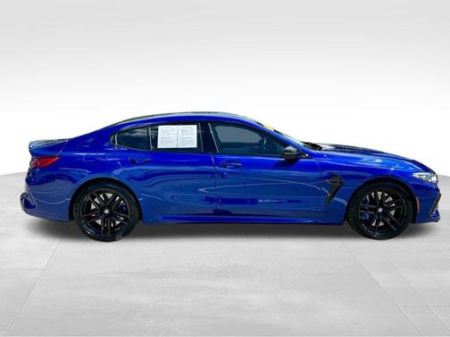 Marina Bay Blue Metallic 2022 BMW M8 Gran Coupe Competition