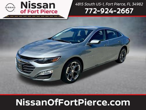 Sterling Gray Metallic 2024 Chevrolet Malibu FWD 1LT